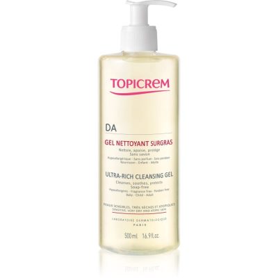 Topicrem AD Ultra-Rich Cleansing Gel mycí gel pro velmi suchou citlivou a atopickou pokožku 500 ml - parfo.cz