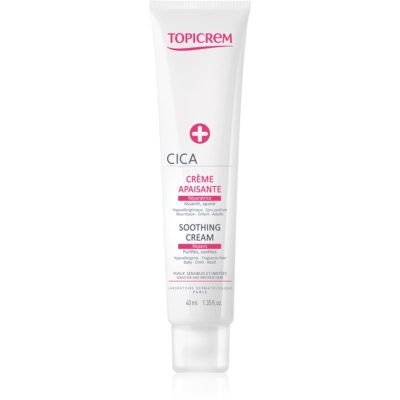 Topicrem CICA Soothing Cream intenzivní obnovující krém pro podrážděnou pokožku 40 ml - parfo.cz