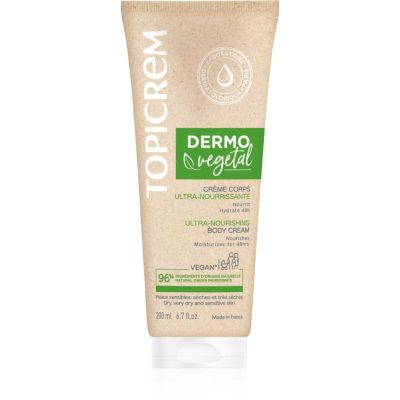 Topicrem Dermo Vegetal výživný tělový krém pro suchou pokožku 200 ml - parfo.cz