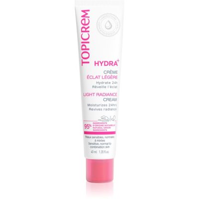 Topicrem Hydra+ lehký hydratační denní krém pro normální až smíšenou citlivou pleť 40 ml - parfo.cz
