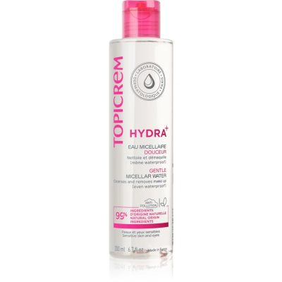 Topicrem UH FACE Gentle Micellar Water jemná čisticí micelární voda pro citlivou pleť a oči 200 ml - parfo.cz