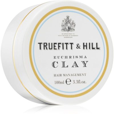 Truefitt & Hill Hair Management Euchrisma Clay stylingová hlína s extra silnou fixací na vlasy pro muže 100 ml - parfo.cz