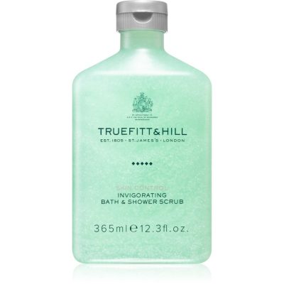 Truefitt & Hill Skin Control Invigorating Bath & Shower Scrub peeling na obličej i tělo pro muže 365 ml - parfo.cz