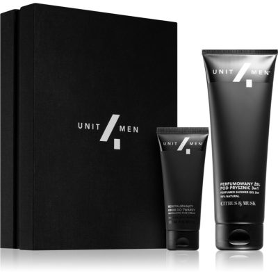 Unit4Men Revitalizing set Citrus & Musk dárková sada na tvář