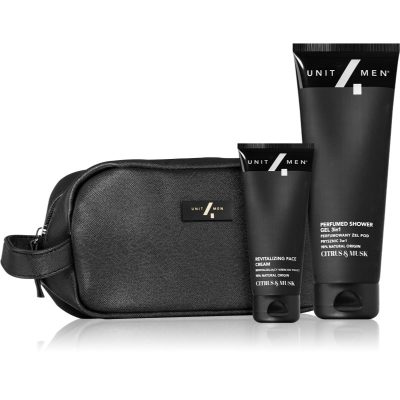 Unit4Men Travel Set Citrus&Musk dárková sada pro muže - parfo.cz