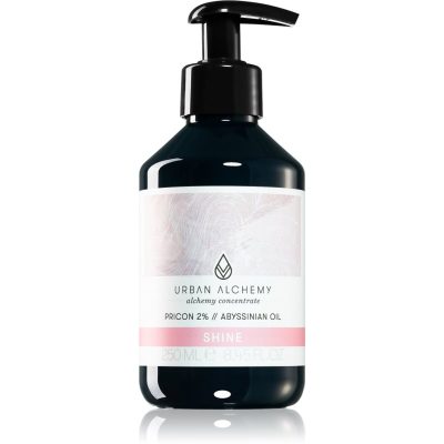 Urban Alchemy Alchemy Concentrate Shine zkrášlující elixír pro lesk a hebkost vlasů 250x1 ml - parfo.cz