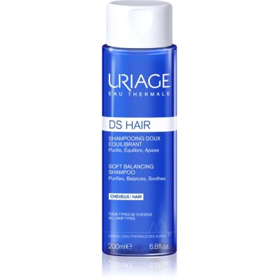 Uriage DS HAIR Soft Balancing Shampoo čisticí šampon pro citlivou pokožku hlavy 200 ml - parfo.cz