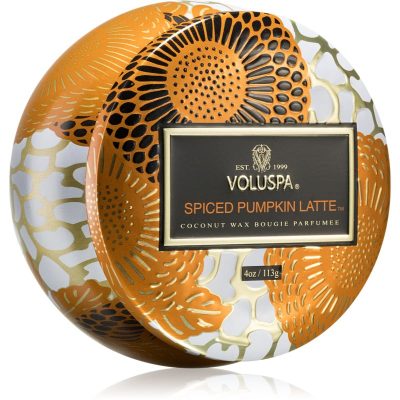 VOLUSPA Japonica Holiday Spiced Pumpkin Latte vonná svíčka v plechovce 113 g - parfo.cz