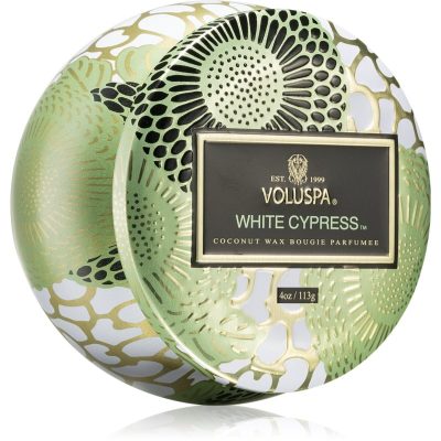 VOLUSPA Japonica Holiday White Cypress vonná svíčka v plechovce 113 g - parfo.cz