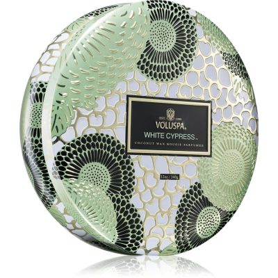 VOLUSPA Japonica Holiday White Cypress vonná svíčka v plechovce 340 g - parfo.cz