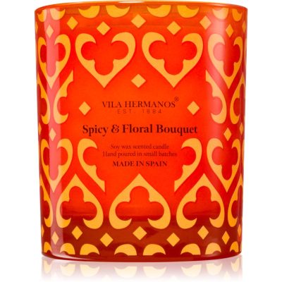 Vila Hermanos 70ths Year Spicy & Floral Bouquet vonná svíčka 200 g - parfo.cz