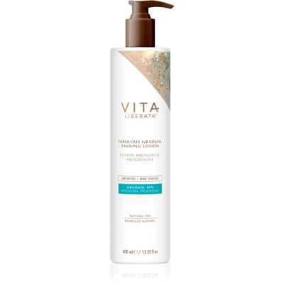 Vita Liberata Fabulous Gradual Tanning Lotion bezbarvý samoopalovací krém na tělo 400 ml - parfo.cz