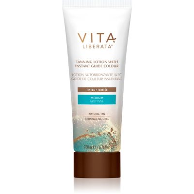 Vita Liberata Tinted Tanning Lotion samoopalovací tělové mléko odstín Medium 200 ml - parfo.cz