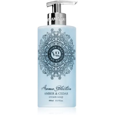 Vivian Gray Aroma Selection Amber & Cedar krémové tekuté mýdlo 400 ml - parfo.cz