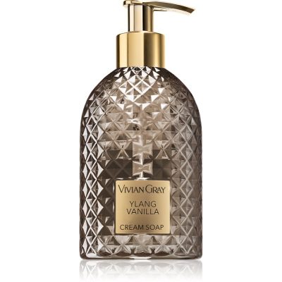 Vivian Gray Gemstone Ylang & Vanilla vyživující krémové mýdlo 300 ml - parfo.cz