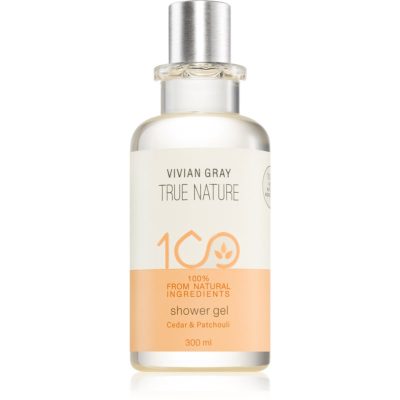 Vivian Gray True Nature Cedar & Patchouli osvěžující sprchový gel 300 ml - parfo.cz
