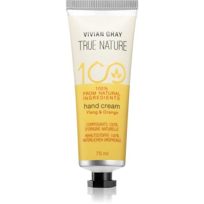 Vivian Gray True Nature Ylang & Orange hydratační krém na ruce 75 ml - parfo.cz