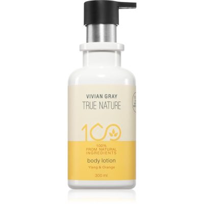 Vivian Gray True Nature Ylang & Orange osvěžující tělové mléko 300 ml - parfo.cz