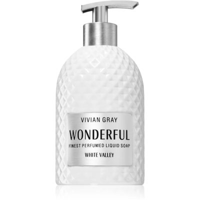 Vivian Gray Wonderful White Valley luxusní tekuté mýdlo na ruce 500 ml - parfo.cz