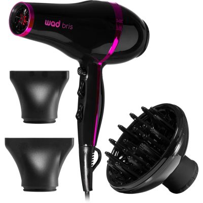 Wad Bris Hair Dryer fén na vlasy Black/Pink 1 ks - parfo.cz