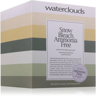 Waterclouds Snow Bleach Ammonia Free zesvětlující pudr na vlasy 500 g - parfo.cz
