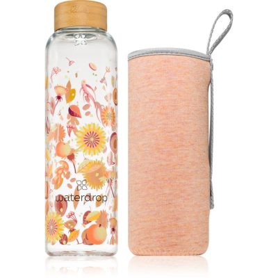 Waterdrop Glass Edition skleněná láhev na vodu Youth 600 ml - parfo.cz