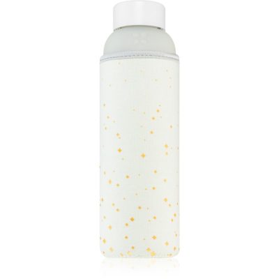 Waterdrop Glass Snow skleněná láhev na vodu (limitovaná edice) 600 ml - parfo.cz