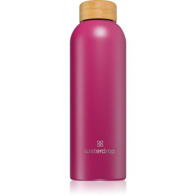 Waterdrop Thermo Steel nerezová láhev na vodu barva Pink Matt 600 ml - parfo.cz