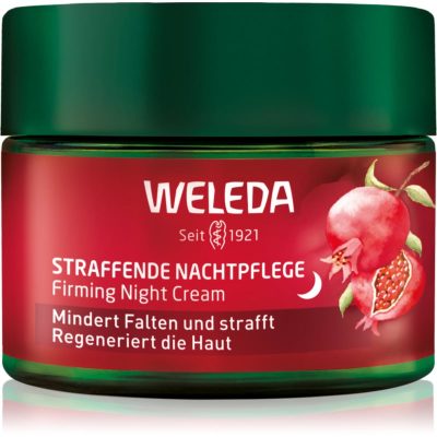 Weleda Granátové jablko zpevňující noční krém s maca-peptidy 40 ml - parfo.cz