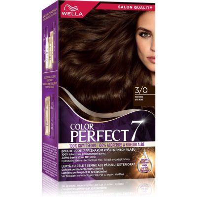 Wella Color Perfect barva na vlasy odstín 3/0 Dark Brown 1 ks - parfo.cz