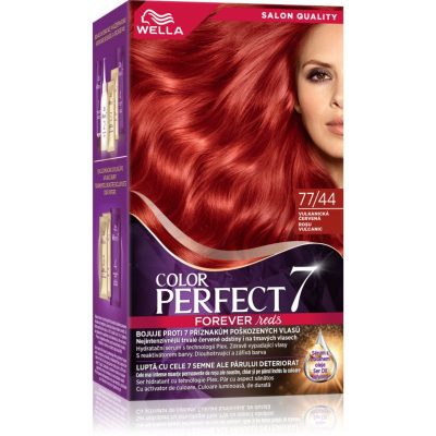 Wella Color Perfect barva na vlasy odstín 77/44 Volcano Red 1 ks - parfo.cz