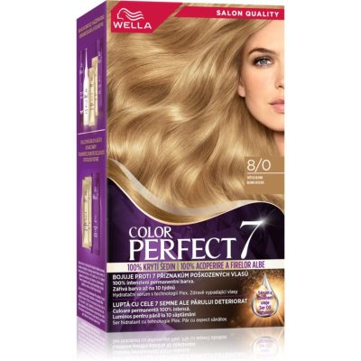 Wella Color Perfect barva na vlasy odstín 8/0 Light Blonde 1 ks - parfo.cz