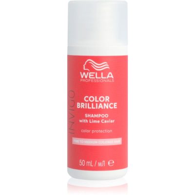 Wella Professionals Invigo Color Brilliance šampon pro normální až jemné vlasy pro ochranu barvy 50 ml - parfo.cz