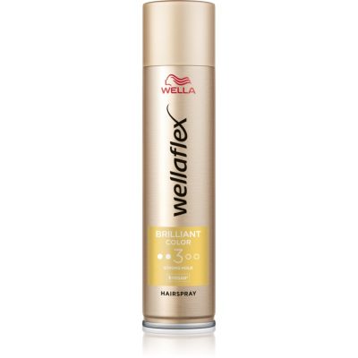Wella Wellaflex Brilliant Color lak na vlasy se střední fixací pro barvené vlasy 250 ml - parfo.cz