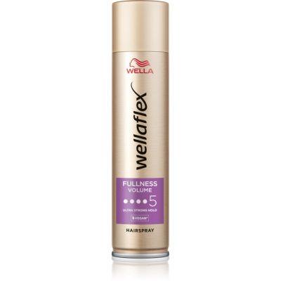 Wella Wellaflex Fullness For Thin Hair lak na vlasy s extra silnou fixací pro pružnost a objem 250 ml - parfo.cz
