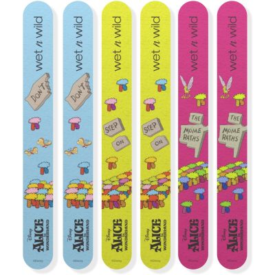 Wet n Wild Alice in Wonderland Don't Step On The Mome Raths pilník na nehty 6 ks - parfo.cz