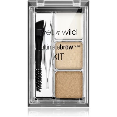 Wet n Wild Ultimate Brow sada pro dokonalé obočí odstín Soft brown 2