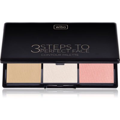 Wibo 3 Steps To Perfect Face  Light konturovací paletka na obličej 10 g - parfo.cz