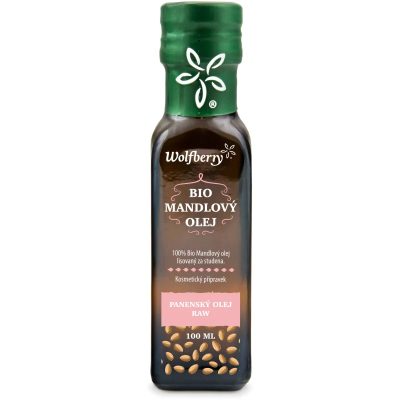 Wolfberry Mandlový olej BIO výživný olej na tvář
