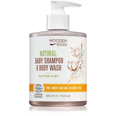 WoodenSpoon Natural šampon a sprchový gel pro děti 2 v 1 300 ml - parfo.cz