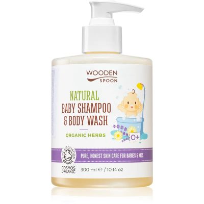 WoodenSpoon Natural šampon a sprchový gel pro děti s vůní levandule 300 ml - parfo.cz
