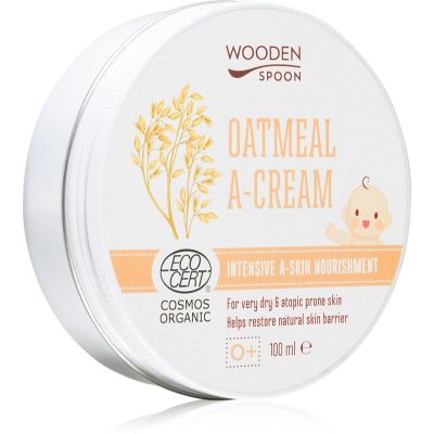 WoodenSpoon Oatmeal A-Cream výživný zklidňující krém pro suchou až atopickou pokožku 100 ml - parfo.cz
