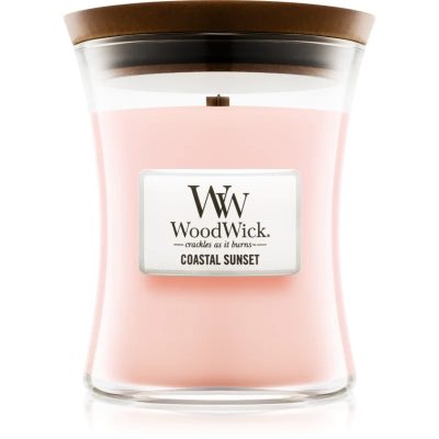 Woodwick Coastal Sunset vonná svíčka s dřevěným knotem 275 g - parfo.cz