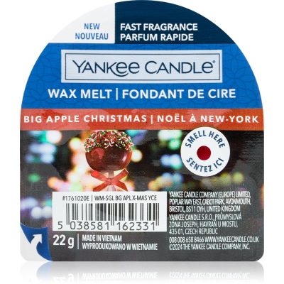 Yankee Candle Big Apple Christmas vosk do aromalampy 22 g - parfo.cz