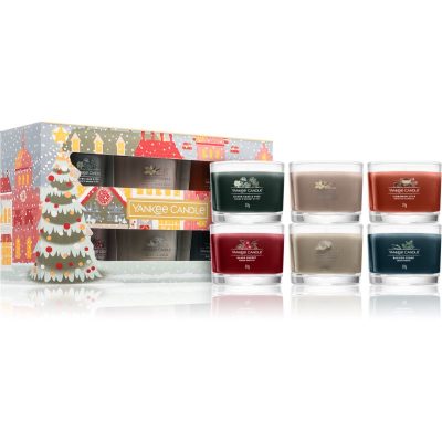 Yankee Candle Christmas Collection 6 Votive Candles dárková sada - parfo.cz
