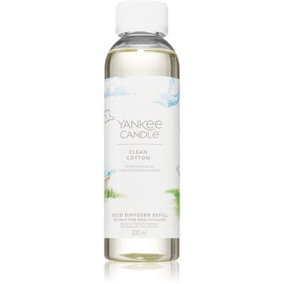 Yankee Candle Clean Cotton náplň do aroma difuzérů 200 ml - parfo.cz