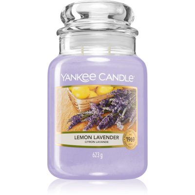 Yankee Candle Lemon Lavender vonná svíčka 623 g - parfo.cz