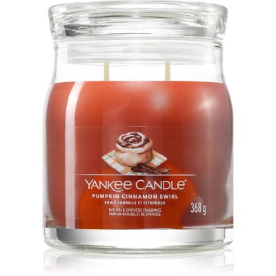 Yankee Candle Pumpkin Cinnamon Swirl vonná svíčka 368 g - parfo.cz