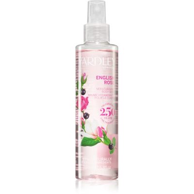 Yardley English Rose hydratační tělový sprej pro ženy 200 ml - parfo.cz