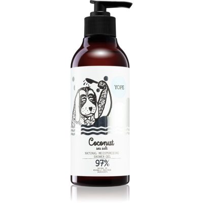 Yope Coconut & Sea Salt hydratační sprchový gel 400 ml - parfo.cz